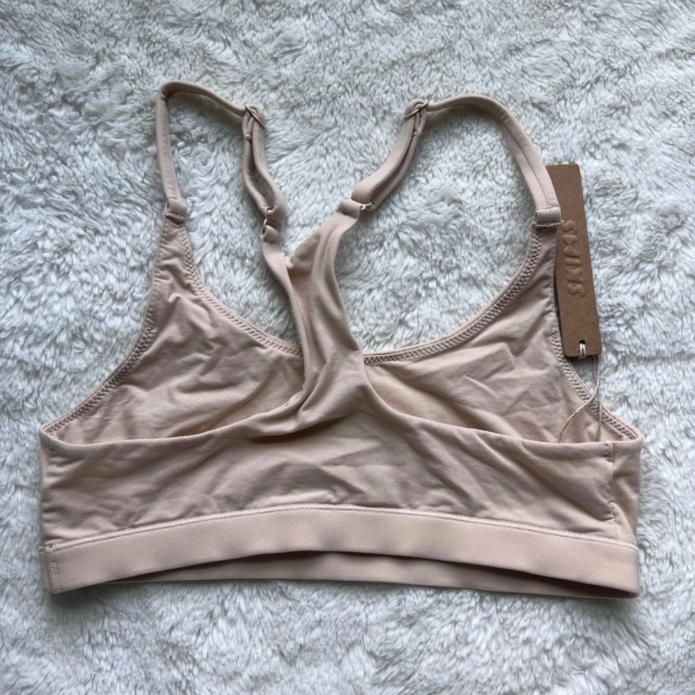 SKIMS‎ Women's Fits Everybody Racerback Bralette Sand BR-SCP-9181 Size XS NEW